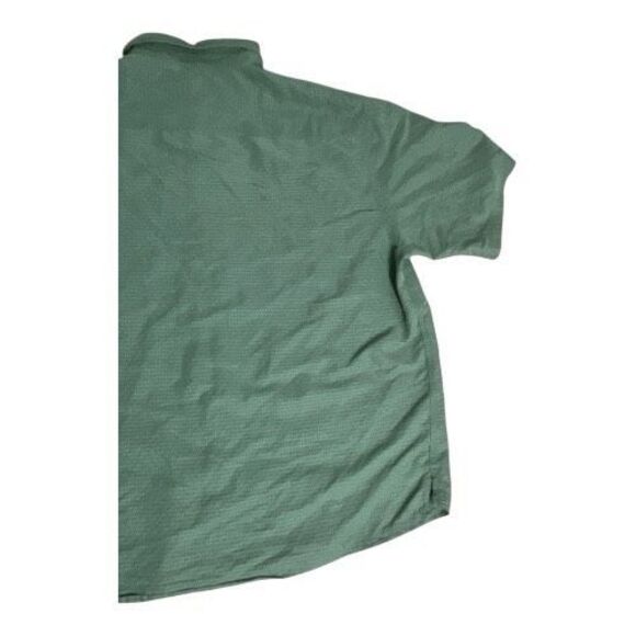 Cabela’s Shirt Size XLR Green Mens Casual Button Down Short Sleeve Chest-Pocket - Picture 6 of 14